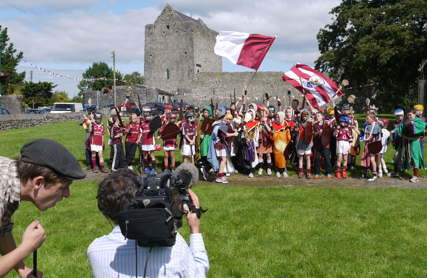 All-Ireland Hurling Final 'Up for the Match' from Athenry Slide background